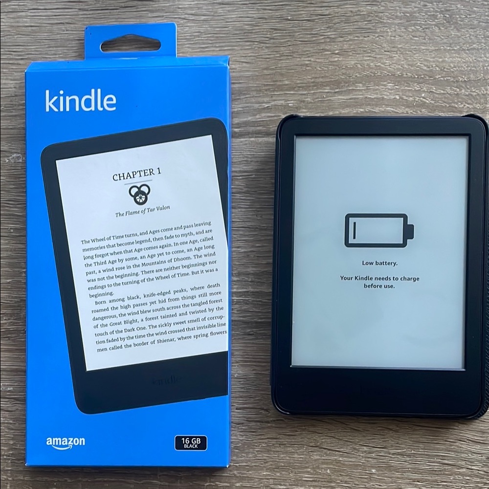 Kindle 6” 2022 Release Black E-Reader